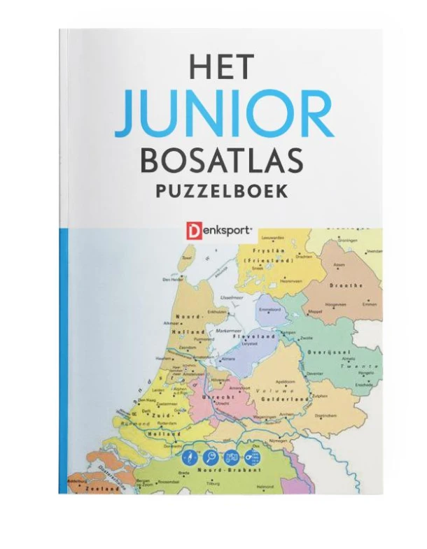 Het Junior Bosatlas Puzzelboek