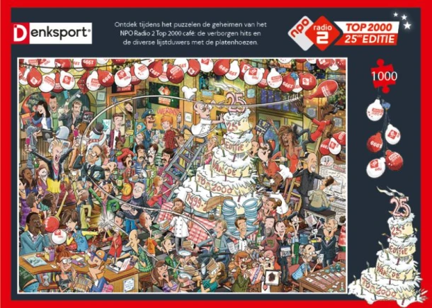 Het Top 2000 Puzzelboek