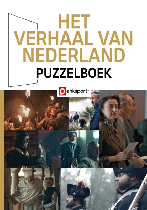 Het Verhaal van Nederland Oranje Nassau puzzelboek – boek cover