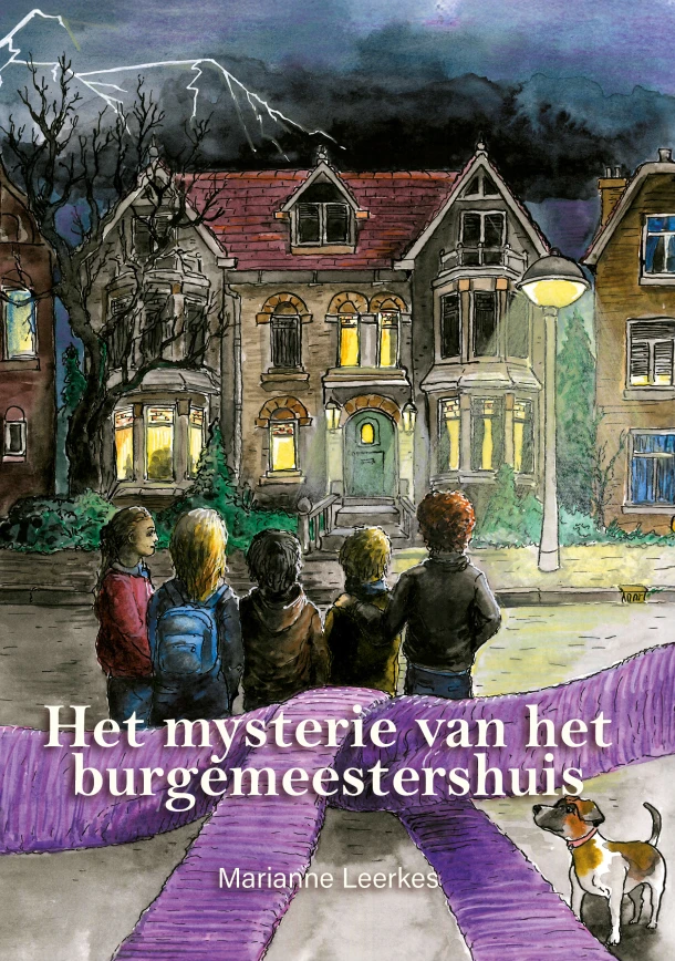 Het mysterie van het burgemeestershuis – Marianne Leerkes – boek cover
