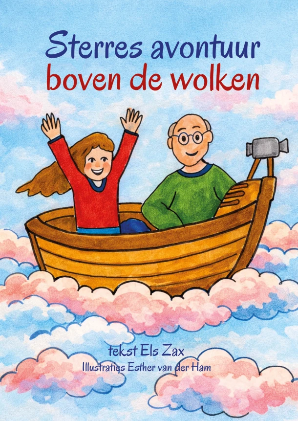 Sterres avontuur boven de wolken – Els Zax – boek cover