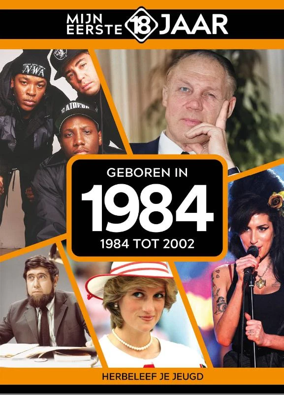 Geboren in 1984 – Mijn eerste 18 jaar – boek cover