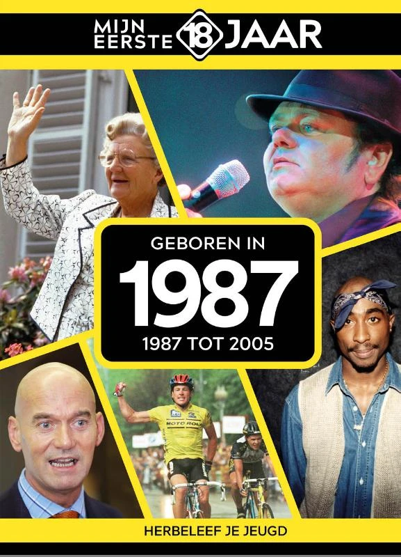 Geboren in 1987 – Mijn eerste 18 jaar – boek cover