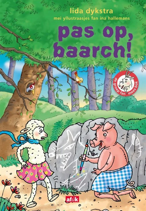 pas op, baarch! – Lida Dykstra – boek cover