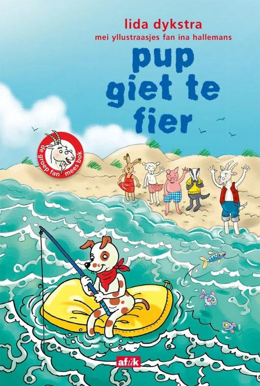 pup giet te fier – Lida Dykstra – boek cover