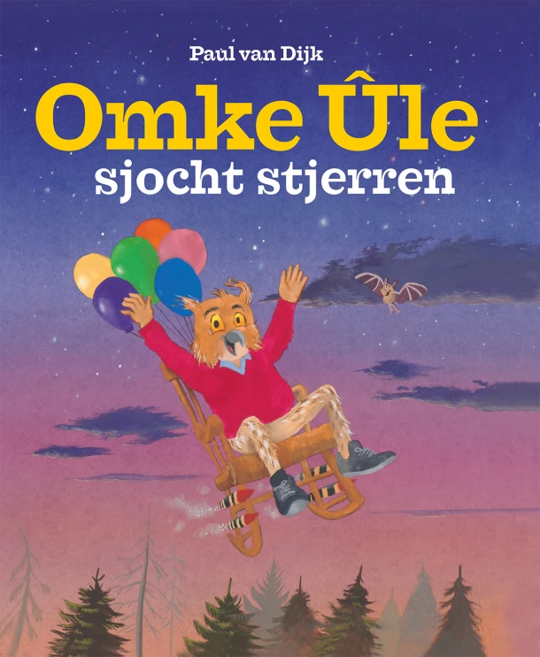 Omke Ûle sjocht stjerren – Paul van Dijk – boek cover
