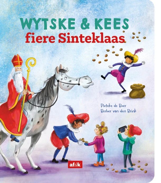 Wytske & Kees fiere Sinteklaas – Pieteke de Boer – boek cover