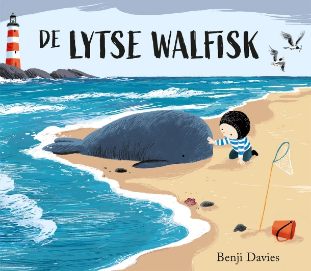 De lytse walfisk – Benji Davies – boek cover