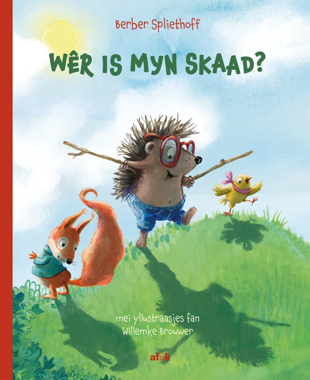 Wêr is myn skaad? – Berber Spliethoff – boek cover