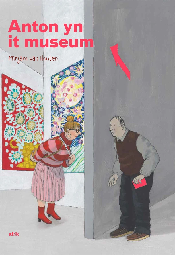 Anton yn it museum – Mirjam van Houten – boek cover