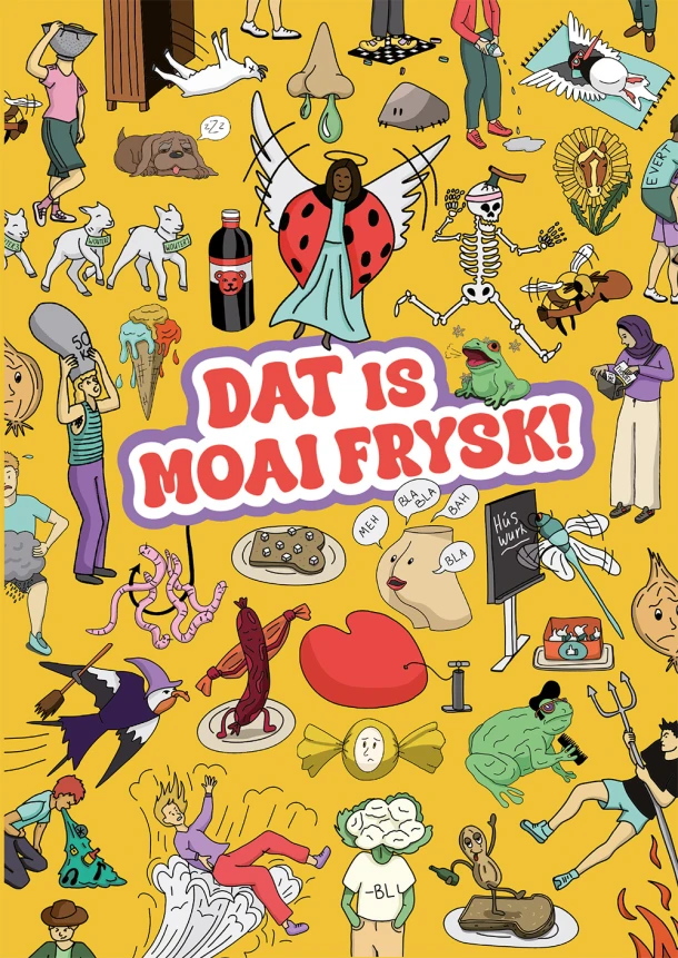 Dat is moai Frysk! – Welmoed Sjoerdstra – boek cover