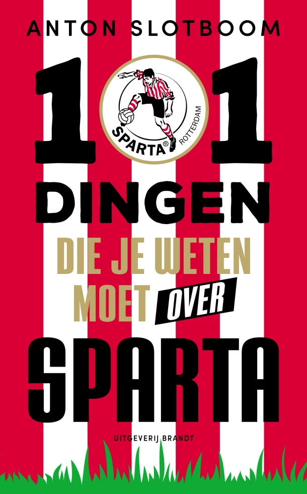 101 dingen die je weten moet over Sparta – Anton Slotboom – boek cover