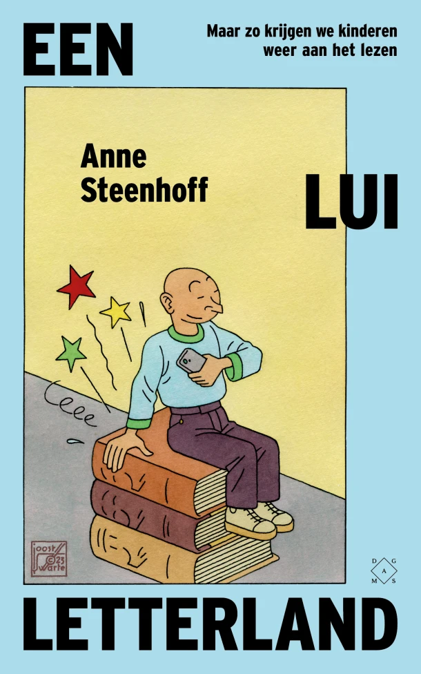 Een lui letterland – Anne Steenhoff – boek cover