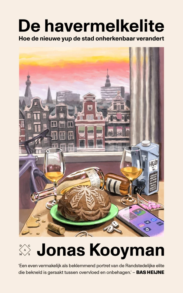 De havermelkelite – Jonas Kooyman – boek cover