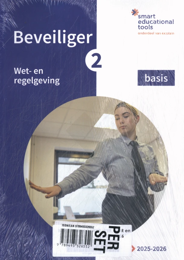 Beveiliger 2: pakket 3 (WRB, VBB, WDR en Smart-e-learning licentie 2 jaar) – boek cover