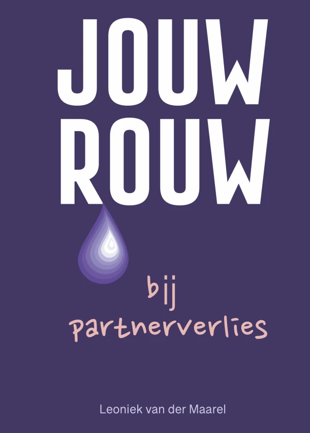 Jouw rouw bij partnerverlies – Leoniek van der Maarel – boek cover