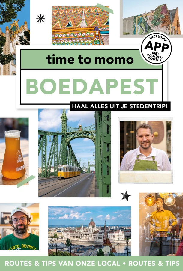 time to momo Boedapest – Michaela Bos – boek cover