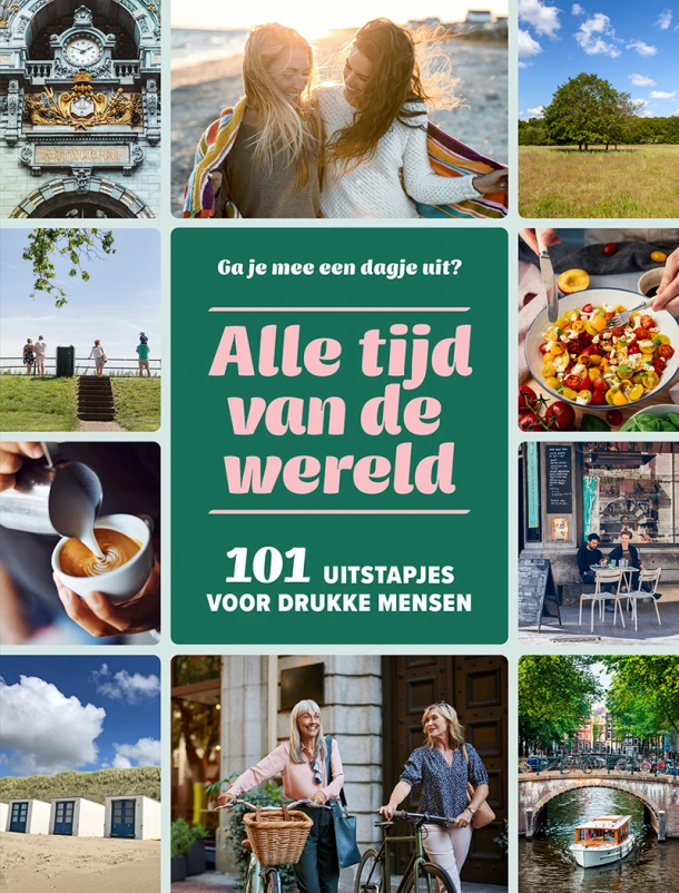 101 uitstapjes voor drukke mensen – Maaike van Steekelenburg – boek cover