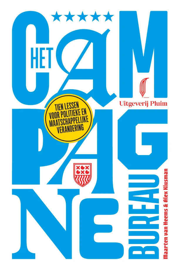 Het campagnebureau – Maarten van Heems – boek cover