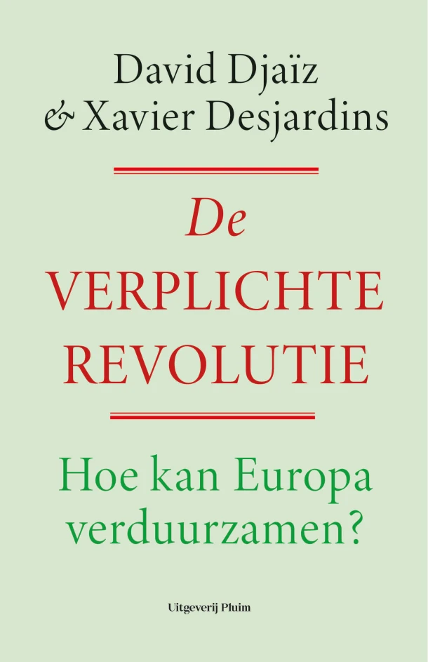 De verplichte revolutie – David Djaïz – boek cover