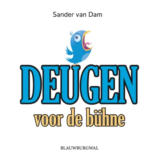 Deugen voor de bühne – Sander van Dam – boek cover