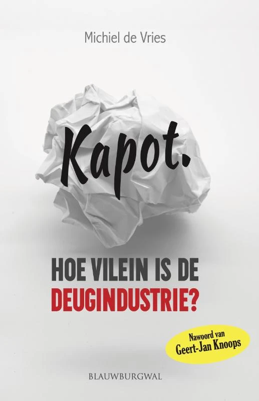 Kapot – Michiel de Vries – boek cover