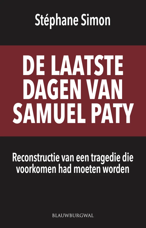 De laatste dagen van Samuel Paty – Stéphane Simon – boek cover