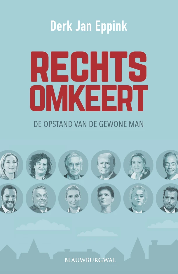 Rechtsomkeert – Derk Jan Eppink – boek cover