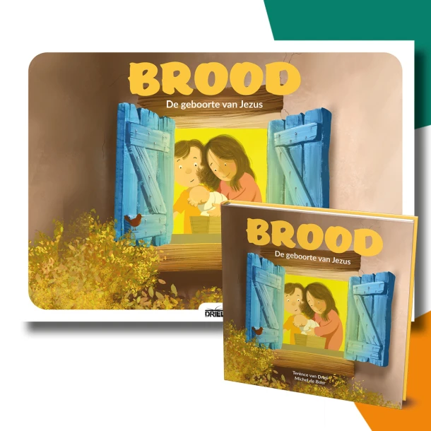 Brood - kamishibai vertelplaten + boek – Terènce van Driel – boek cover