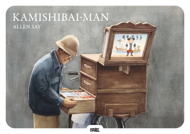 Kamishibai-man vertelplaten – Allen Say – boek cover