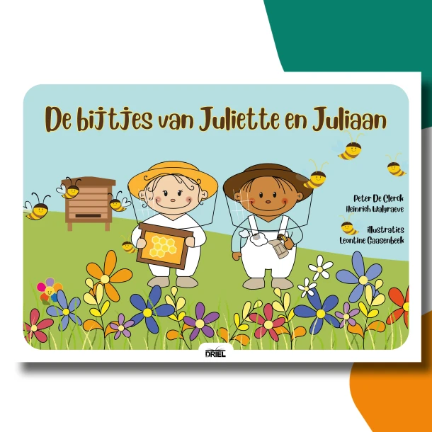 De bijtjes van Juliette en Juliaan – Peter De Clerck – boek cover
