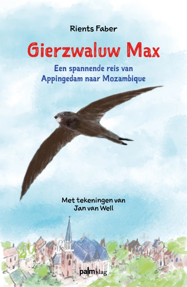 Gierzwaluw Max – Rients Faber – boek cover