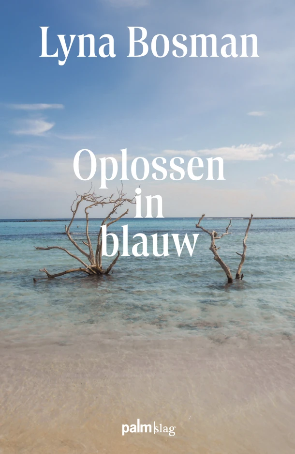 Oplossen in blauw – Lyna Bosman – boek cover
