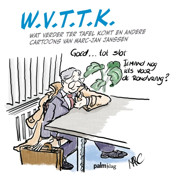 Wat verder ter tafel komt – Marc-Jan Janssen – boek cover