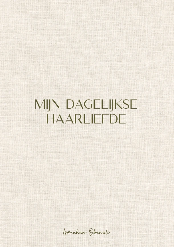 Mijn dagelijkse haarliefde – Ismahan Obenali – boek cover