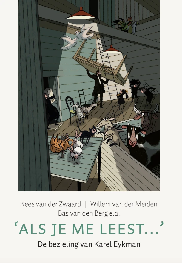 'Als je me leest...' – Willem van der Meiden – boek cover