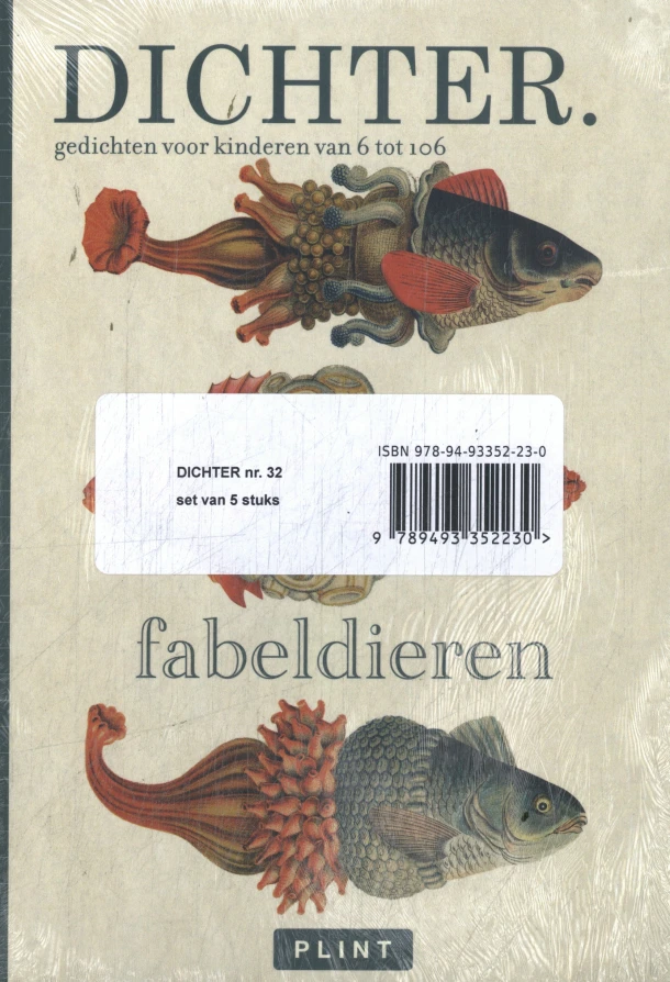 Dichter. 32 fabeldieren (set van 5) – boek cover