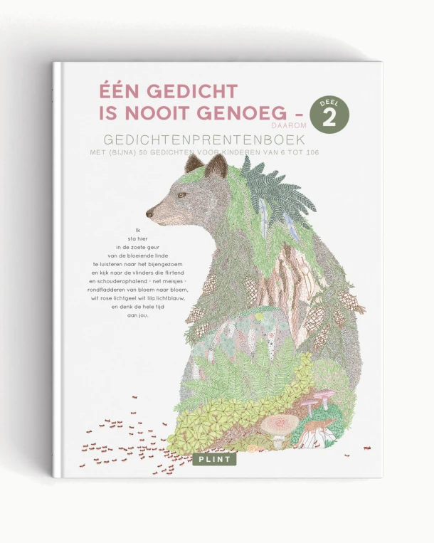 Gedichtenprentenboek 'Één gedicht is nooit genoeg' 2 – Erik van Os – boek cover