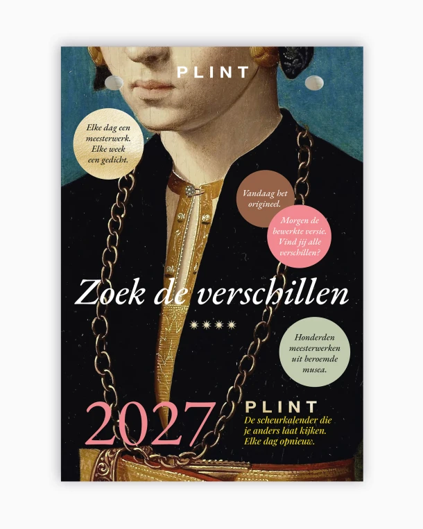 Plint scheurkalender 2027 – Mia Goes – boek cover