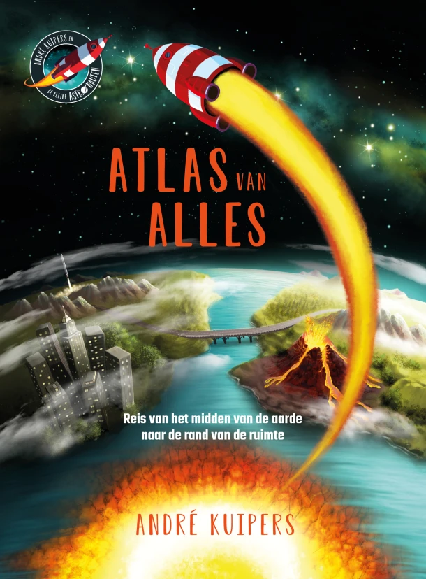 Atlas van alles – André Kuipers – boek cover