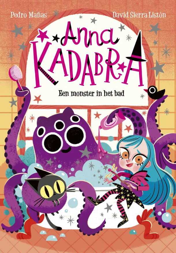 Anna Kadabra - Een monster in het bad – Pedro Mañas – boek cover