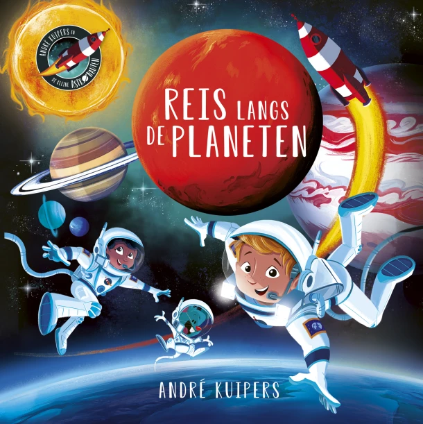 Reis langs de planeten – André Kuipers – boek cover
