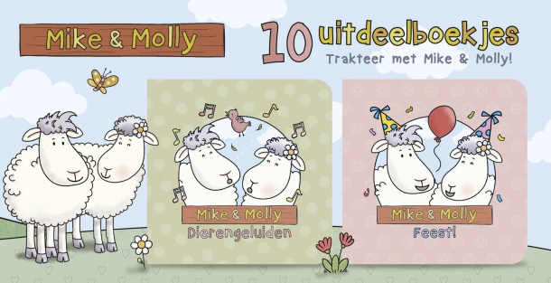 Mike & Molly - uitdeelboekjes – van Hoorne – boek cover