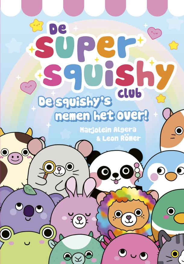 De squishy's nemen het over! – Marjolein Algera – boek cover
