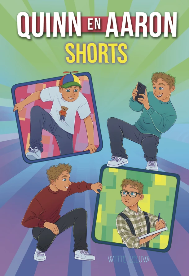 Quinn en Aaron shorts – Quinn Bezemer – boek cover
