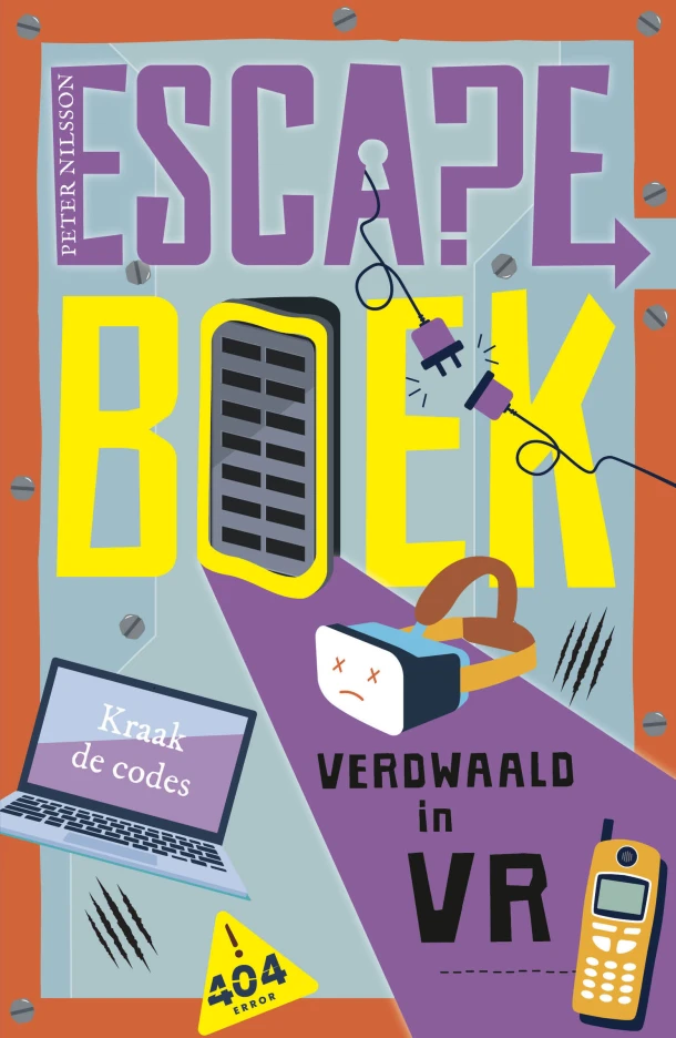 Verdwaald in VR – Peter Nilsson – boek cover