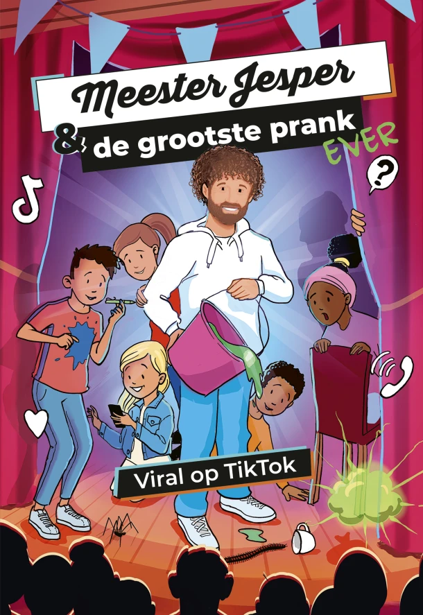 Meester Jesper & de grootste prank ever – Jesper Hesseling – boek cover