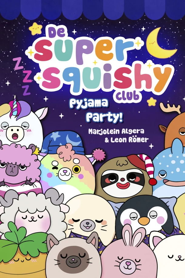 Pyjama Party! – Marjolein Algera – boek cover