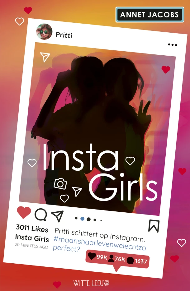 Insta Girls – Annet Jacobs – boek cover