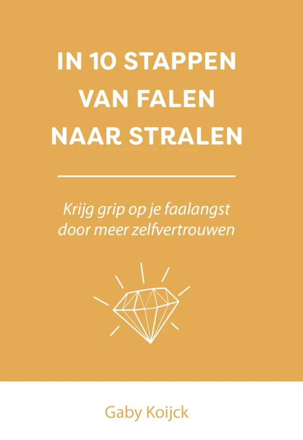In 10 stappen van falen naar stralen – Gaby Koijck – boek cover